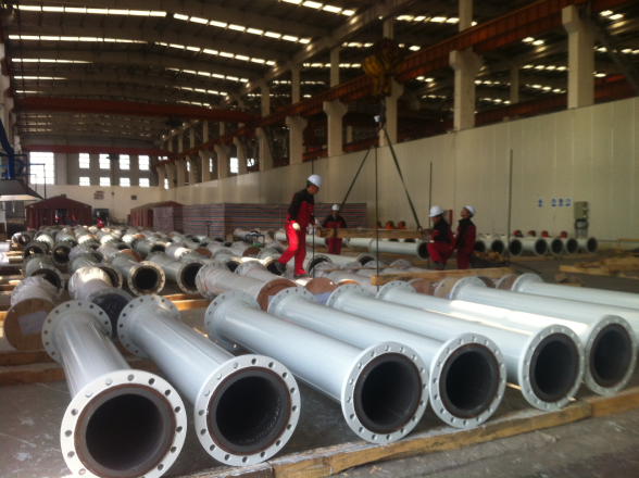 Images of a world map for the company profile